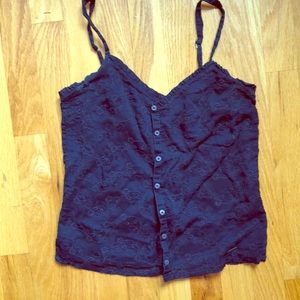 Hollister Size S Button Tank